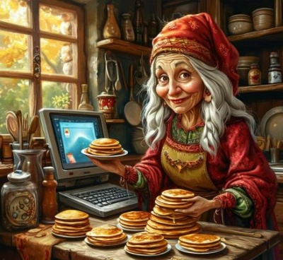 Блины Бабы Яги - Наталья Вем - <a href=