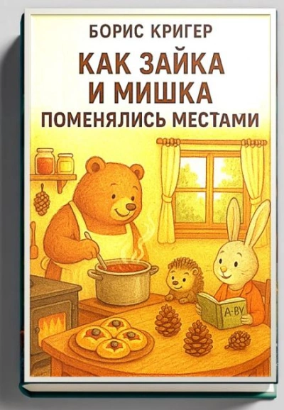 Как Зайка и Мишка поменялись местами - Борис Кригер - <a href=