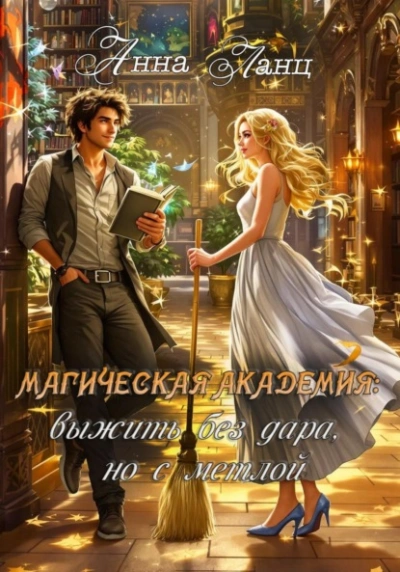 Магическая Академия: выжить без дара, но с метлой - Анна Ланц - <a href=