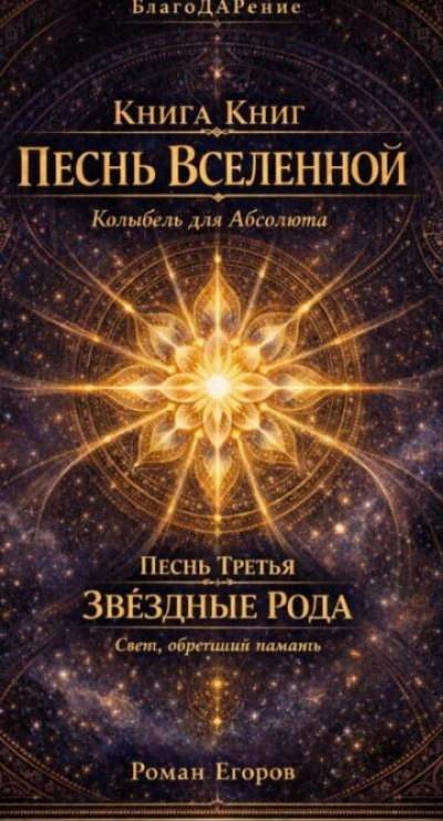 Песнь вселенной. Песнь третья. Звёздные рода. Свет, обретший память - Егоров Роман - <a href=